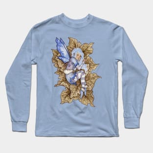 Sleepy Winter Fairy Long Sleeve T-Shirt